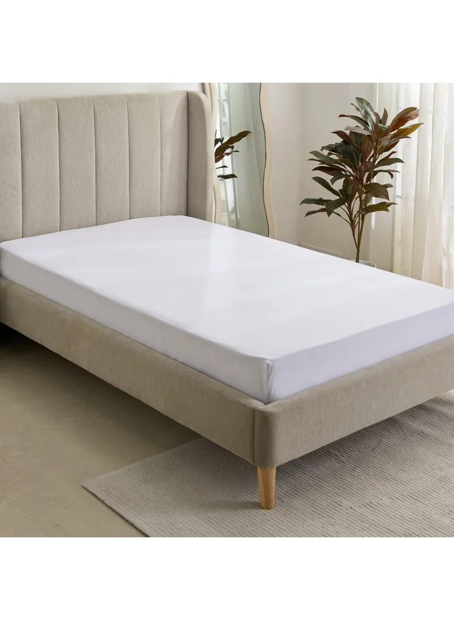 هوم بوكس شرشف سرير مزدوج Purely-percale 300TC 140x200x40 سم