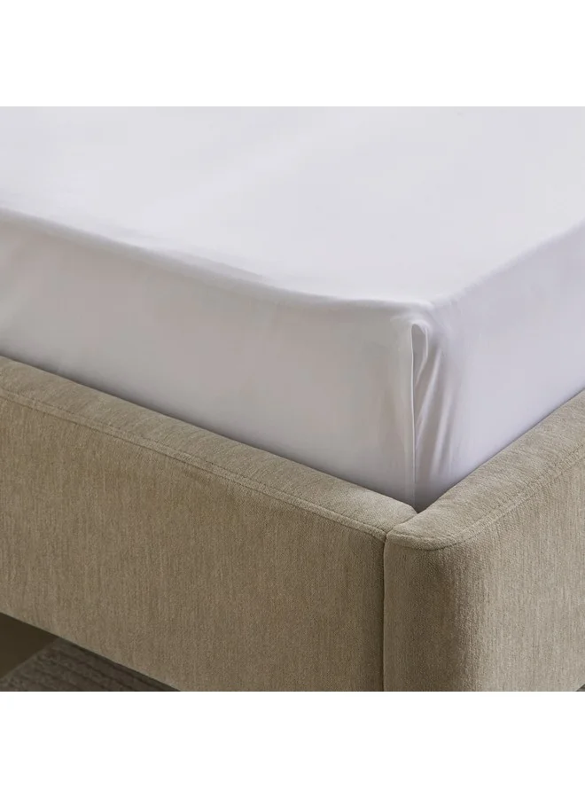 هوم بوكس شرشف سرير مزدوج Purely-percale 300TC 140x200x40 سم