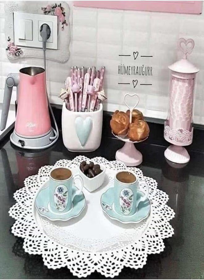 ماركة غير محددة صينية تقديم بلاستيك بتصميم شفاف مضادة للكسر مقاس 16 بوصة (لون ابيض)  - Image 1