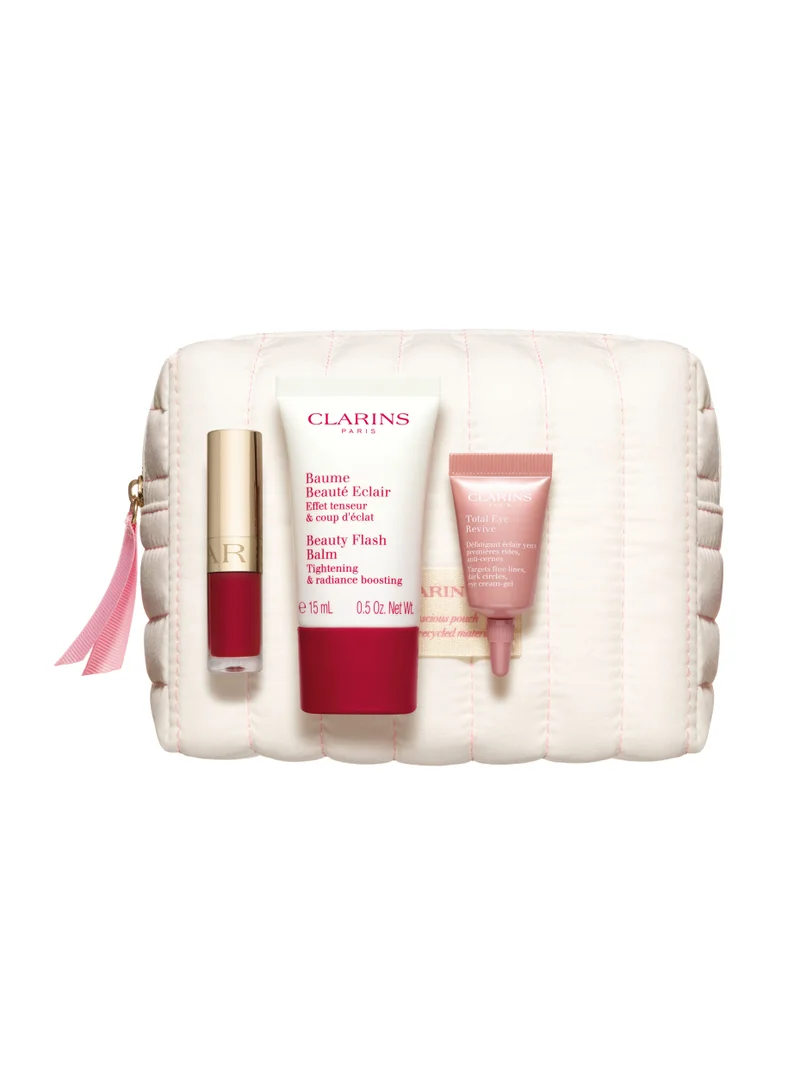 CLARINS The Glow and Glam Pouch GWP