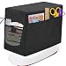 BOHEMIABY Sewing Machine Cover Protective Dust Cover with Storage Pocket and Side Handles Fits Most Standard Machines Printed Sewing Patterns Black - Image 2