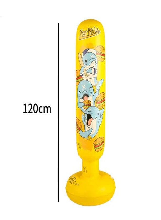 bosig® Adult Kids Fitness Training, Boxing Bag for Immediate Bounce-Back for Taekwondo, Relieve Pent Up Energy,Punching Bag Free Standing Boxing and Inflatable - Image 5