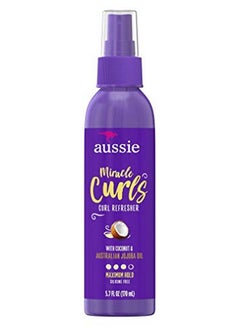 Aussie Miracle Curls Refresher 5.7 Ounce Pump (Maximum Hold) (170Ml) (3 Pack)  - Image 1