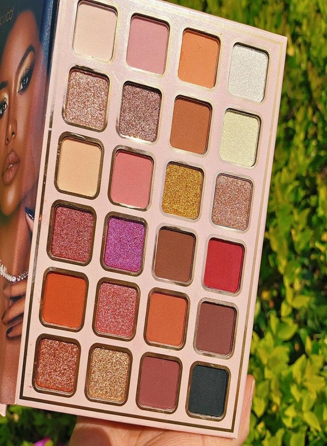 AFFLANO 5-in-1 Foldable Makeup Palette | All-in-One Face, Eyes & Lips | Contour, Blush, Highlighter, Eyeshadow | Long-Lasting & Travel-Friendly | Multipurpose Makeup Book for All Skin Tones & Looks - Image 4