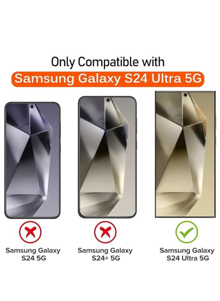 YoYoTech Samsung S24 Ultra Magsafe Case 2024 [Upgraded Build in N52 Magnets] Slim Thin Magnetic Cover Anti Yellowing Anti Scratch Hard Back Crystal Clear  - Image 4