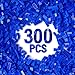YUJHITP 300 Piece Blue Bricks Bulk Assortment Pack Blue Brick Accessories for Building with 12 Size Compatible with Lego Parts and PiecesColor Blue - Image 2