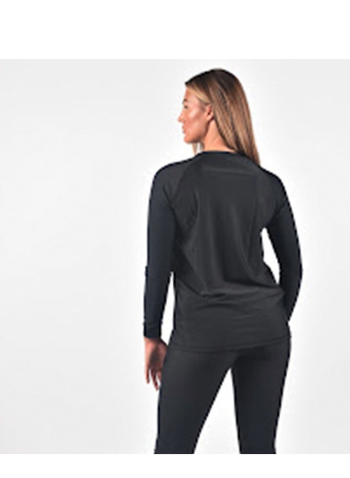 modestly active Made in UK, Modestly Active Swimwear, Long Sleeve Rash Guard Jul-317 - Image 2