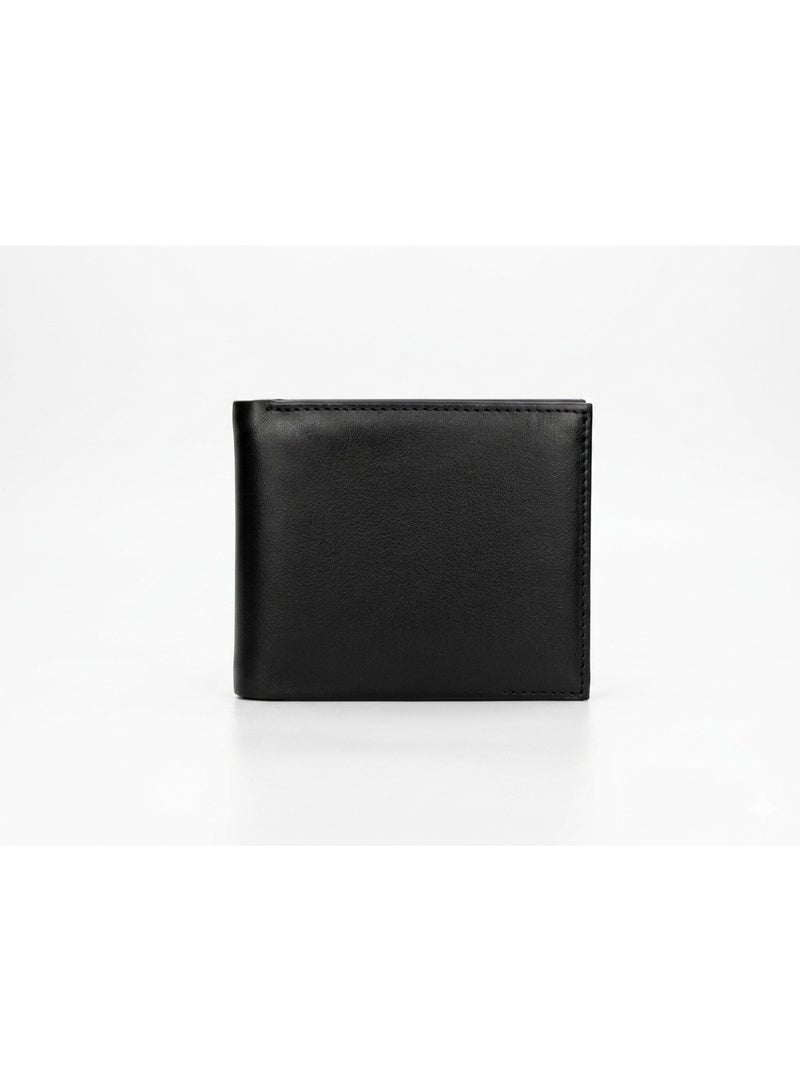 Calvin Klein Jeans Calvin Klein Bi-Fold Wallet For Men Leather Black t8we1.3 - Image 4
