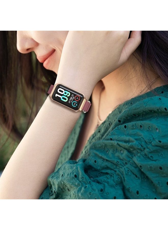 MIJOBS Strap for Amazfit Band 7 Silicone Replacement Strap Watch Wrist Band Smart Bracelet Accessories for Amazfit 7 Fit Band - Image 3