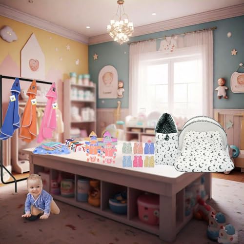 Toddylon Clothing Gift Set -53 Combo | Premium Infant Baby Product | Infants Baby Essentials | Perfect for Newborns | Ideal for 0–6 Months (Multicolor) - Image 4