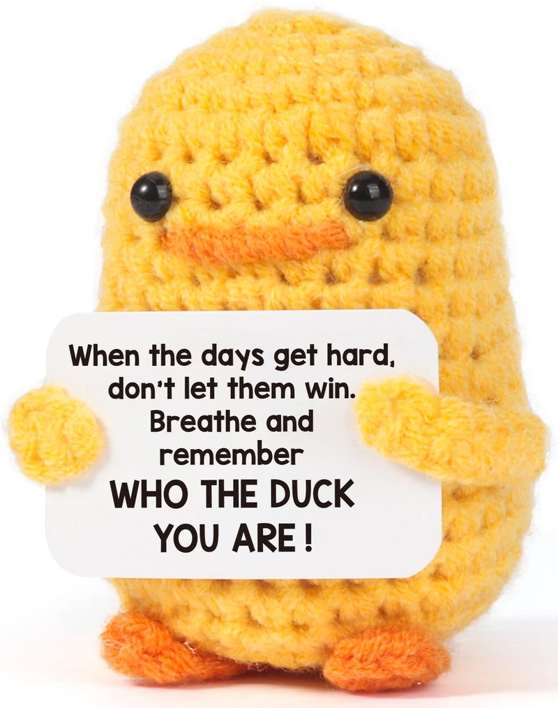 MBL Easter Basket Essentials for Teens - Easter Basket Stuffers Egg Fillers Graduation Emotional Inspirational Support Funny Gag Crochet Duck Gifts for Kids Her Him Colleges Men Coworker Boss - Image 1