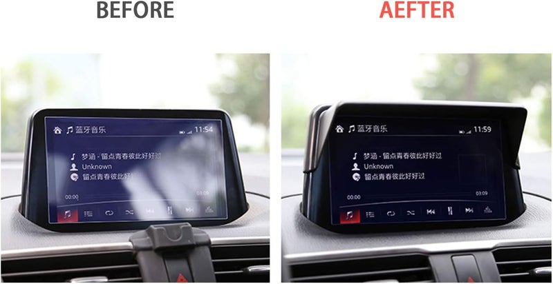 LFOTPP Mazda Vehicle Navigator Sunshade Visor - Image 2