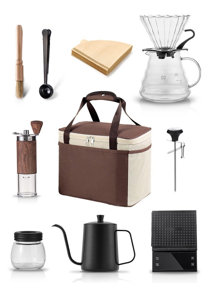 choxila Coffee Maker Set of 11 Pieces Professional To Prepare and Brew Coffee By Drip - Image 1