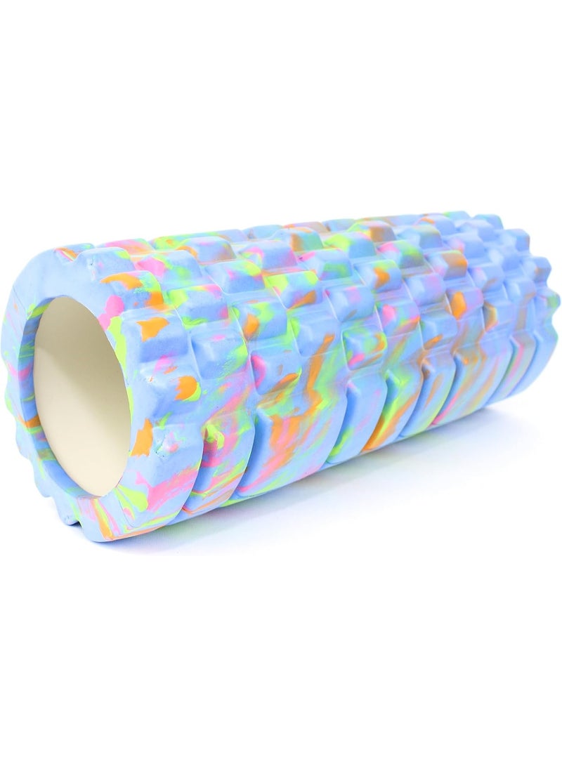 Foam Roller Medium Density Deep Tissue Massager for Muscle Massage and Myofascial Trigger Point Release - Multi Colors