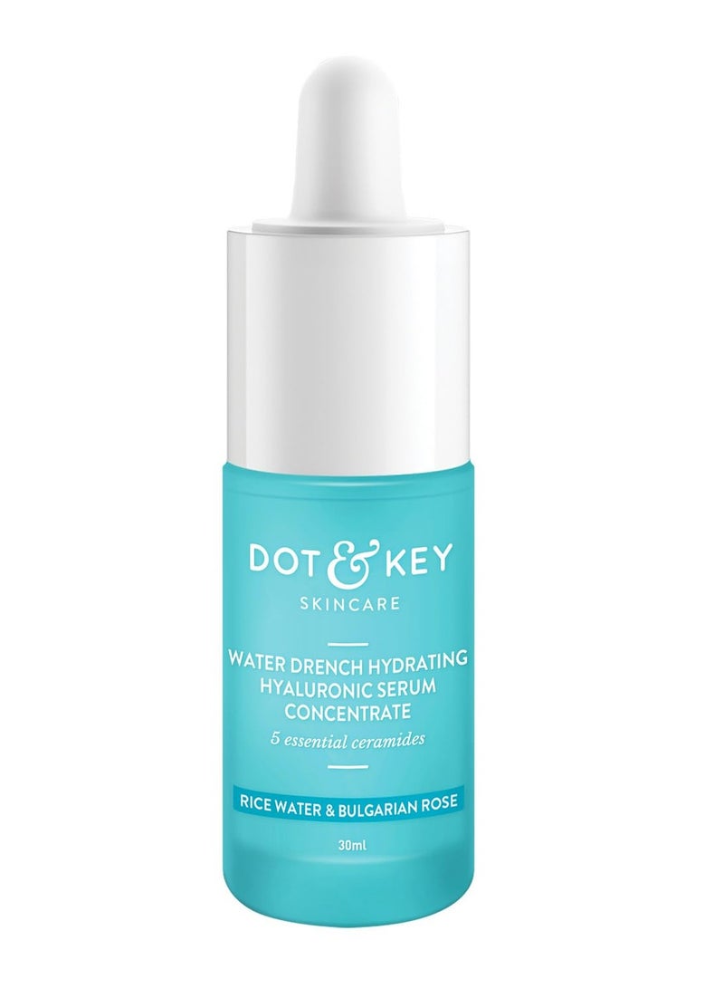 دوت آند كي سيروم حمض الهيالورونيك المرطب دوت آند كي مع فيتامين ج + هـ | لبشرة ممتلئة ومتوهجة | سيروم للوجه للبشرة الجافة والدهنية والعادية | مع السيراميد وتوت أكي | 30 مل - Image 1