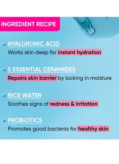 Dot & Key Dot & Key Hydrating Hyaluronic Acid Serum With Vitamin C + E | For Plump, Glowing Skin | Face Serum for Dry Skin, Oily & Normal Skin | With Ceramide & Acai Berry | 30ml  - Image 4