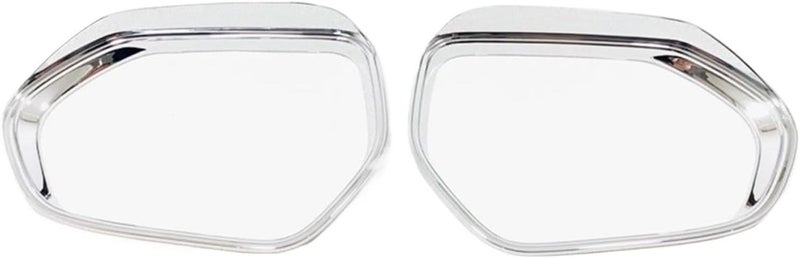 DEMULAX Car Rearview Mirror Rain Visor Trim - Image 1