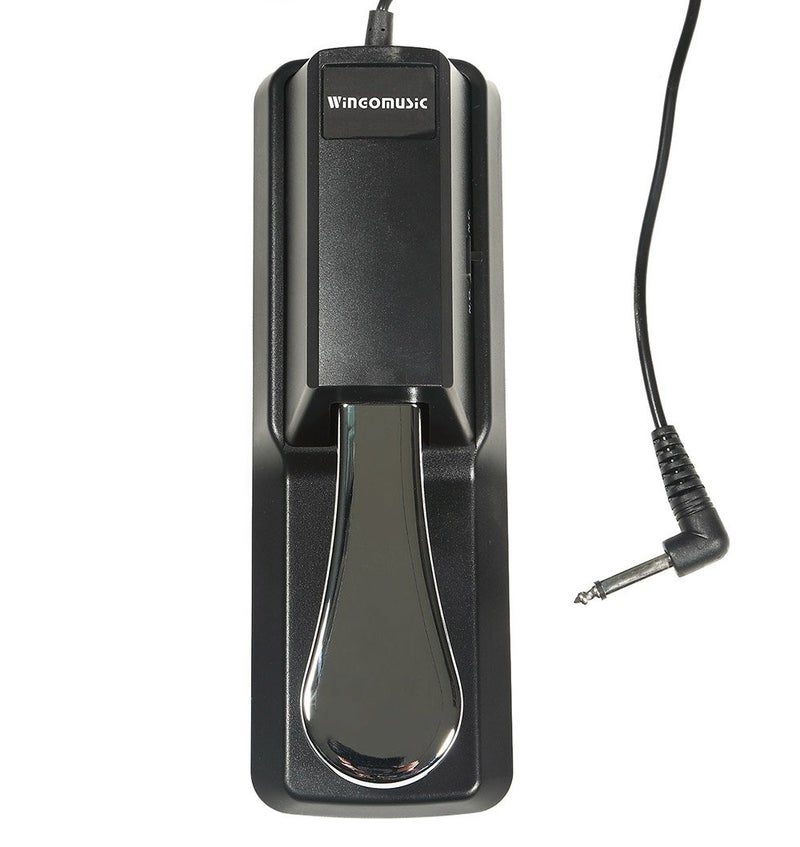 Wingo دواسة استدامة عالمية للبيانو الرقمي ومفاتيح ميدي من ياماها / رولاند / كاسيو / كوردج / م-أوديو مع مفتاح قطبية ومقبس إدخال 1/4 - Image 1