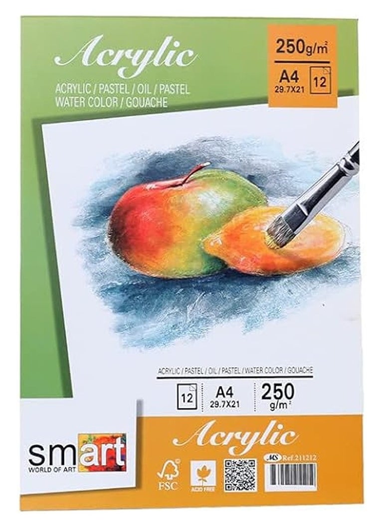 Smart Sketch A4 Smart Drawing 250g 12 Sheets - Ref.211212  - Image 1