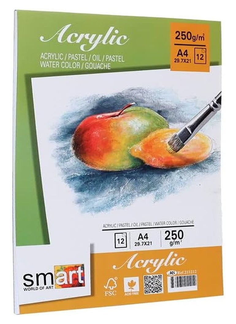 Smart Sketch A4 Smart Drawing 250g 12 Sheets - Ref.211212  - Image 2