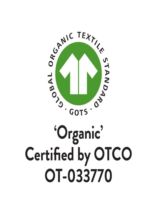 HonestBaby unisex baby 3-Piece Organic Cotton Hooded Towel & Washcloth Set Bandana, Bright White, One Size US - Image 5