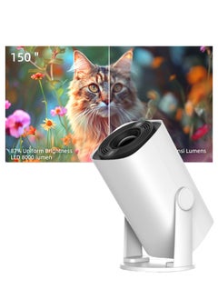 FPC K2N Intelligent Mini Portable Home Projector Outdoor 4K Ultra High Definition Indoor And Outdoor Home Birthday Gift Compatible With TV,Mobile Phone Projection Screen  - Image 1