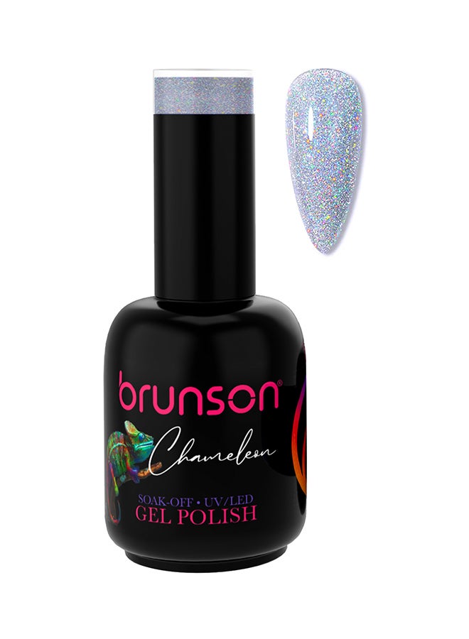 brunson طلاء أظافر جل كاميلون 18 مل مع لمسة لامعة، طلاء جل طويل الأمد قابل للنقع للأظافر لفن الأظافر، مانكير فرنسي وبيديكير. جودة صالون مقاومة للتقشير لتمديد الأظافر الأكريليكية. - Image 1