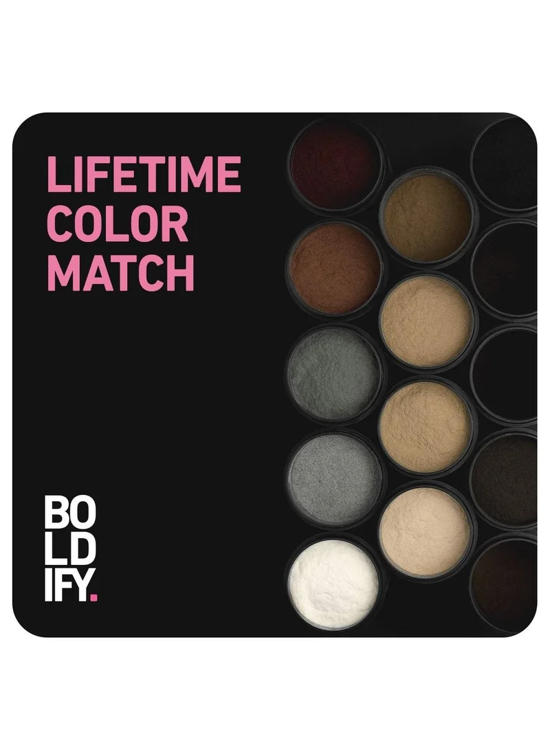 Boldify Hair Fibers Completely Conceals Hair Loss Black 12g