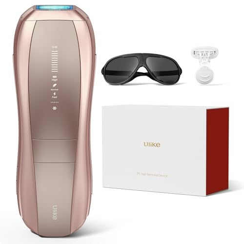 Ulike Laser Hair Removal Air 10 IPL Holiday Gift for Women and Men, 65°F Ice-Cooling Contact, Dual Lights, Skin Sensor & USHR Mode* for Nearly Painless, Effective & Long-Lasting Hair Removal from Home - Image 1
