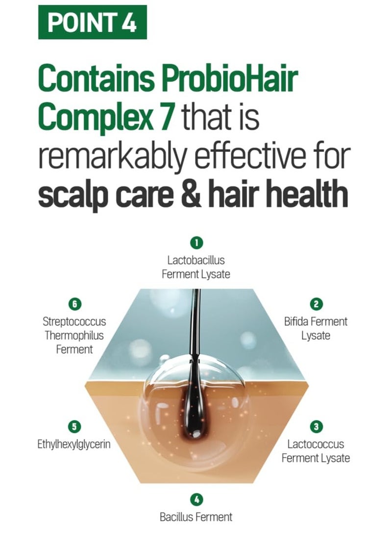 TS Shampoo plus 500ml (16.9oz) for hair thinning Hair with Biotin+Pantenol+Caffein for Fuller Healthy Hair and Scalp, Provides Vital Elements for Hair. No Sulfate, No Artificial Fragnace or Color. - Image 5