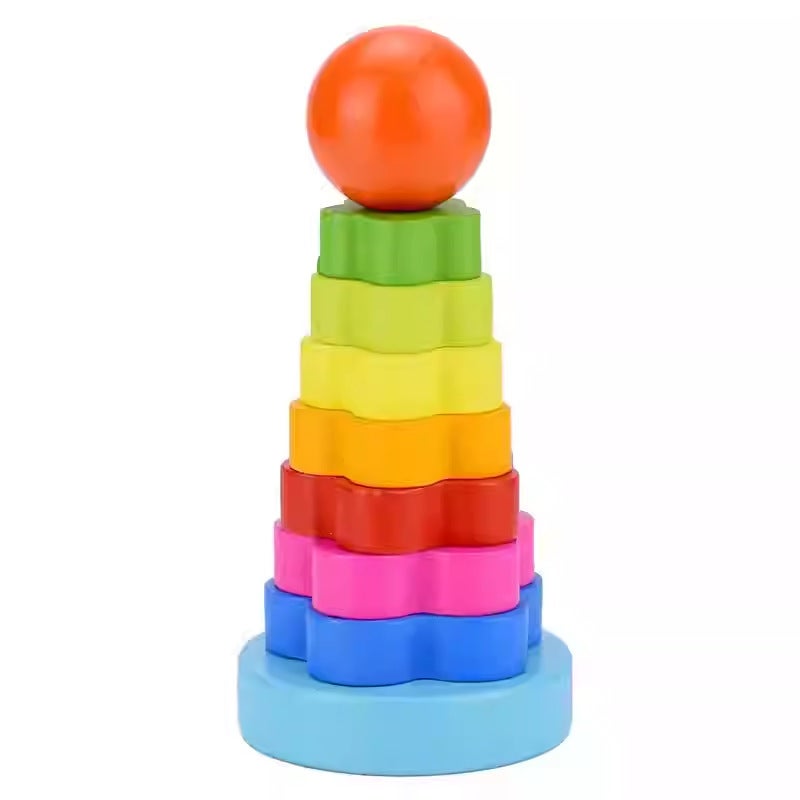Wooden Xylophone 8-Tone Percussion Board - Bright Color-Coded Tones Early Education Puzzle for Baby Early Cognitive Development - Image 3