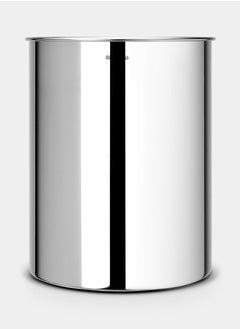 brabantia سلة المهملات الورقية BRABANTIA سعة 15 لترًا - فولاذ لامع 