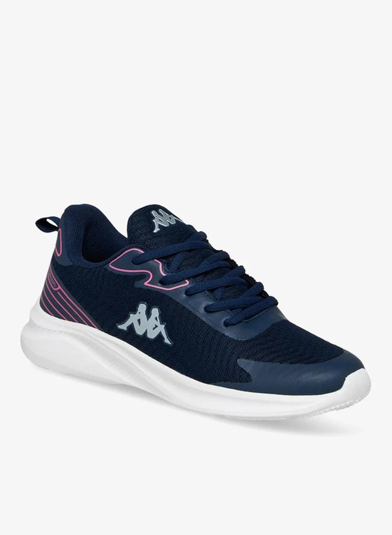 Kappa Women's Logo Accent Lace-Up Sports Shoes with Pull Tab