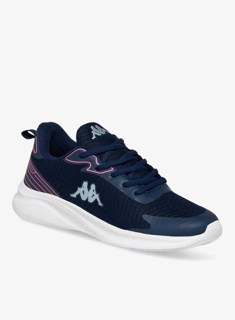 Kappa Women's Logo Accent Lace-Up Sports Shoes with Pull Tab - Image 1