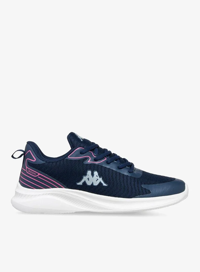 Kappa Women's Logo Accent Lace-Up Sports Shoes with Pull Tab