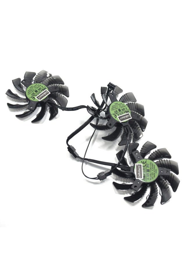 inRobert 78MM T128010SU 0.35A Cooling Fan For Gigabyte GTX 1080 Ti Gaming/GTX 1070 G1/AORUS GTX 1060/GTX 980 TI G1 Graphic Card - Image 5