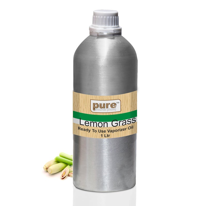 Pure Source India Lemon Grass Fragrances Vaporizer Oil, 1 L Refill - Image 5