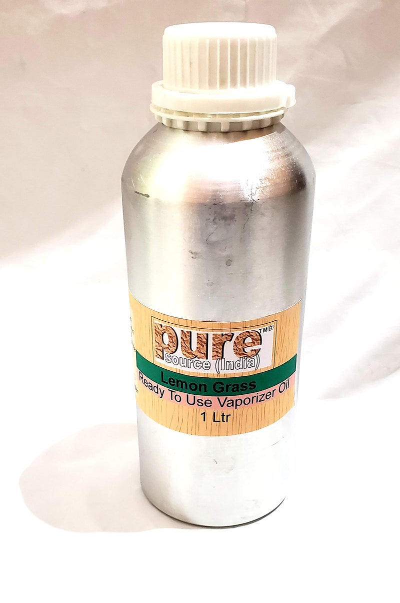 Pure Source India Lemon Grass Fragrances Vaporizer Oil, 1 L Refill - Image 4