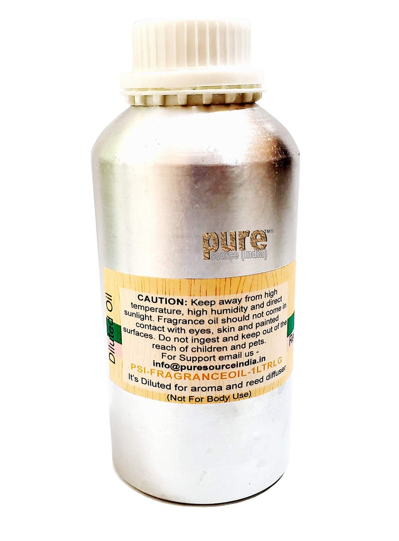 Pure Source India Lemon Grass Fragrances Vaporizer Oil, 1 L Refill - Image 3