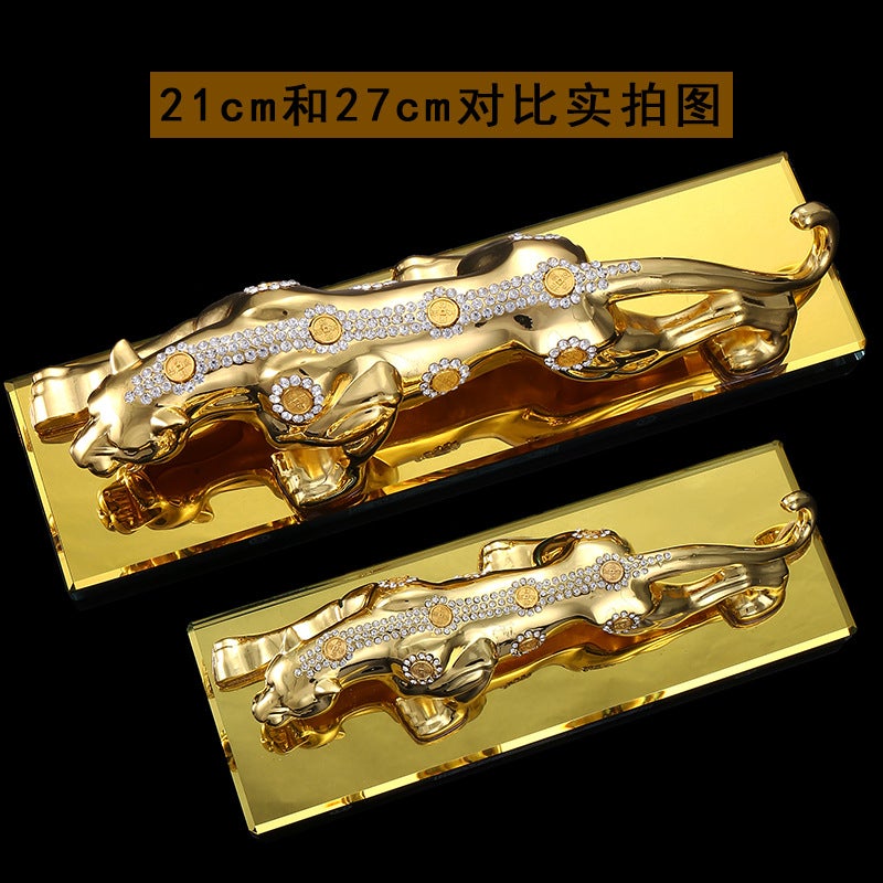 Leopard Car Perfume Ornaments Creative Car Ornaments Car Ornaments Car Ornaments Car Perfume Holder - Image 4