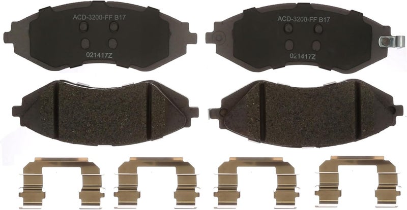 ACDelco Front Brake Pad Set for Chevrolet Spark, Aveo, Pontiac G3, Suzuki Forenza - Image 1