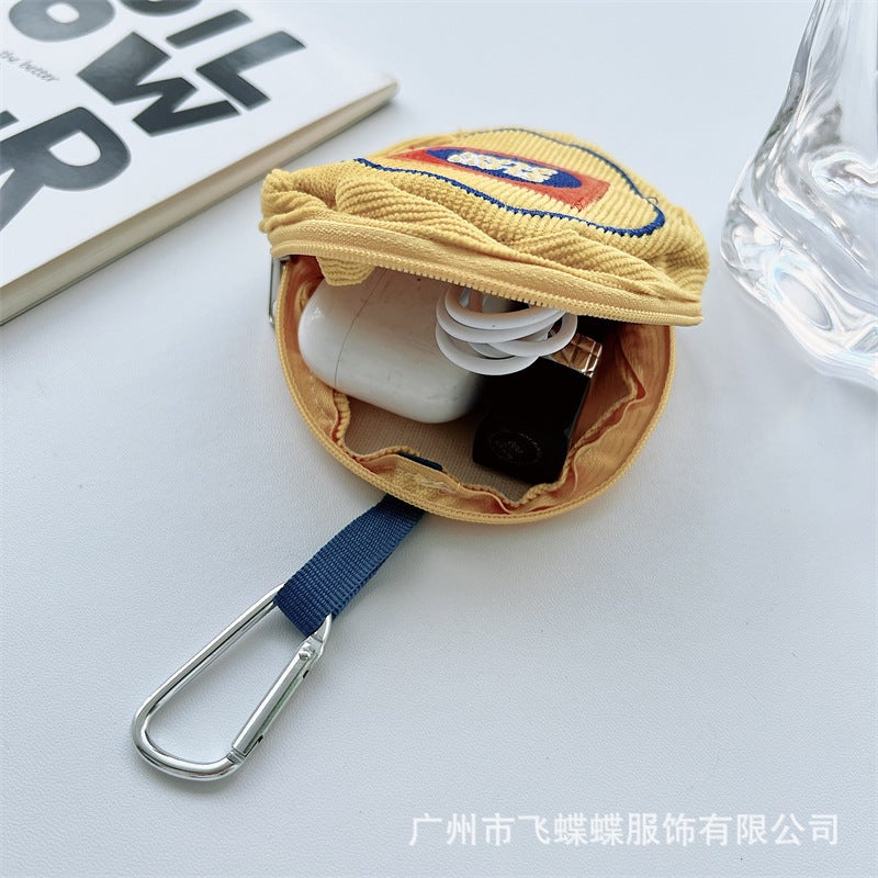 Xiaohongshu''s Popular Colorful Earphone Coin Purse Pendant Mini Backpack Mushroom House Accessory Storage Phone Lanyard Bag - Image 4