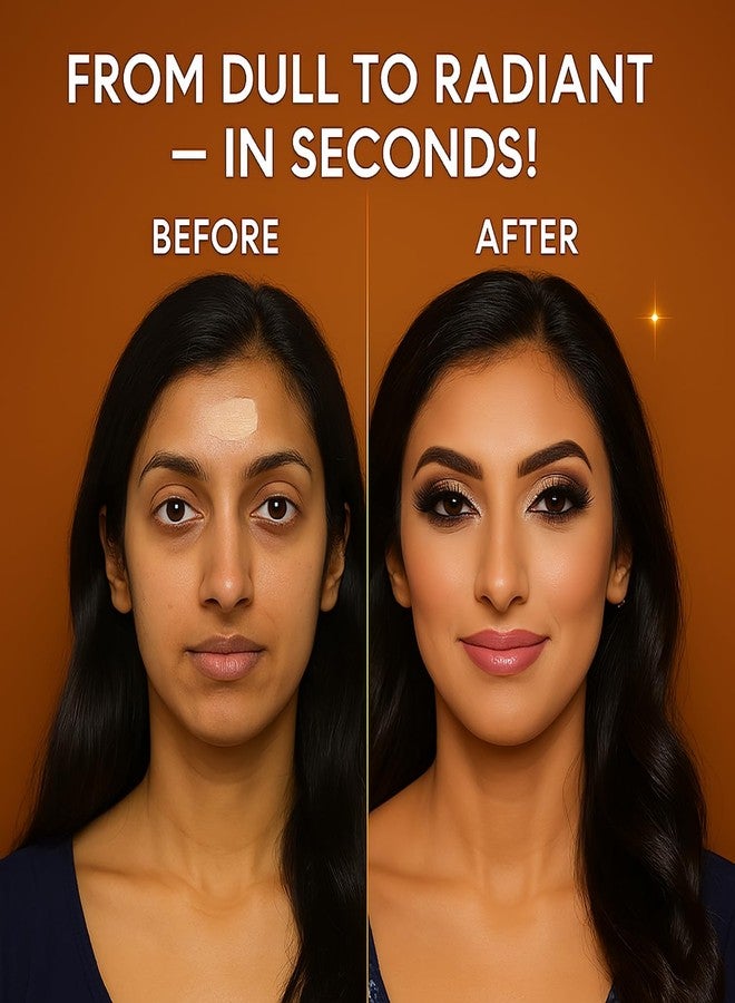 MaxBella Instant Makeup & Spot Coverage Cream | 3-in-1 Primer, Highlighter & Moisturizer | Niacinamide Enriched | Waterproof, Long-Lasting, UV Protection | 45g (LightLumi) - Image 5