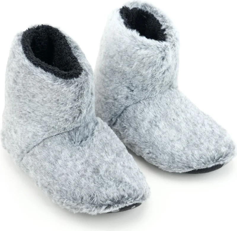 Gezer Men's Winter Silent Sole Home Slipper Boots