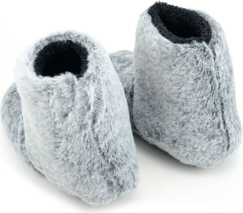 Gezer Men's Winter Silent Sole Home Slipper Boots