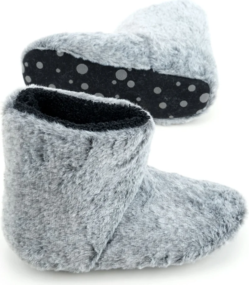 Gezer Men's Winter Silent Sole Home Slipper Boots