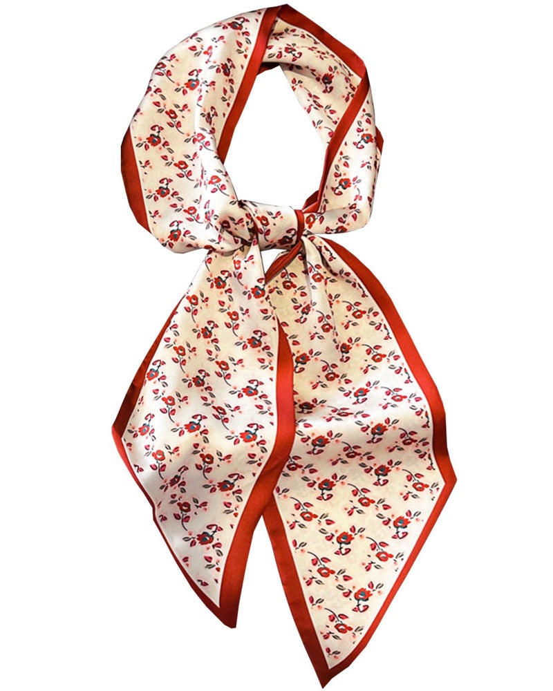 Saiusloa Purse Scarf For Handbags Head Scarves For Women's Hair Bags Scarfs Long Skinny Scarves Fashion Silky For Headbands-A36 - Image 1