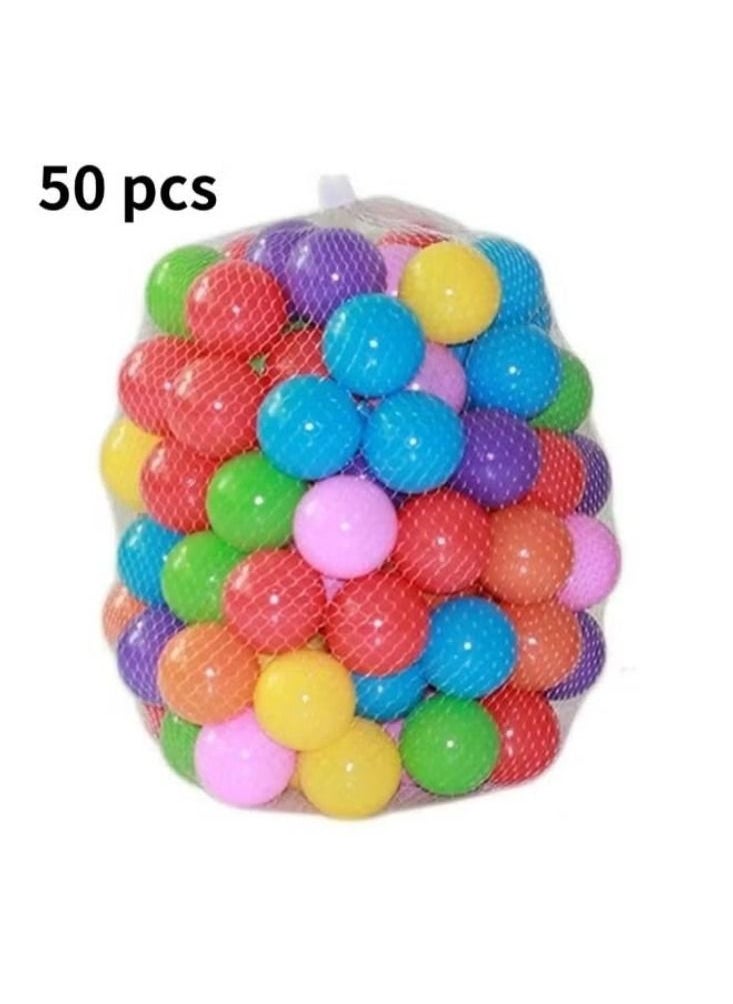 Generic - 50-Piece Soft Ocean Pit Toy Balls Play Set Multicolored For Age Group 1+ Years - Image 1