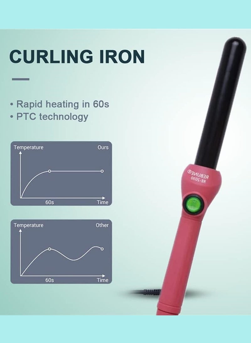 REBUNE RE-2030 Hair Curling Iron 25MM Hair Curler - Image 3