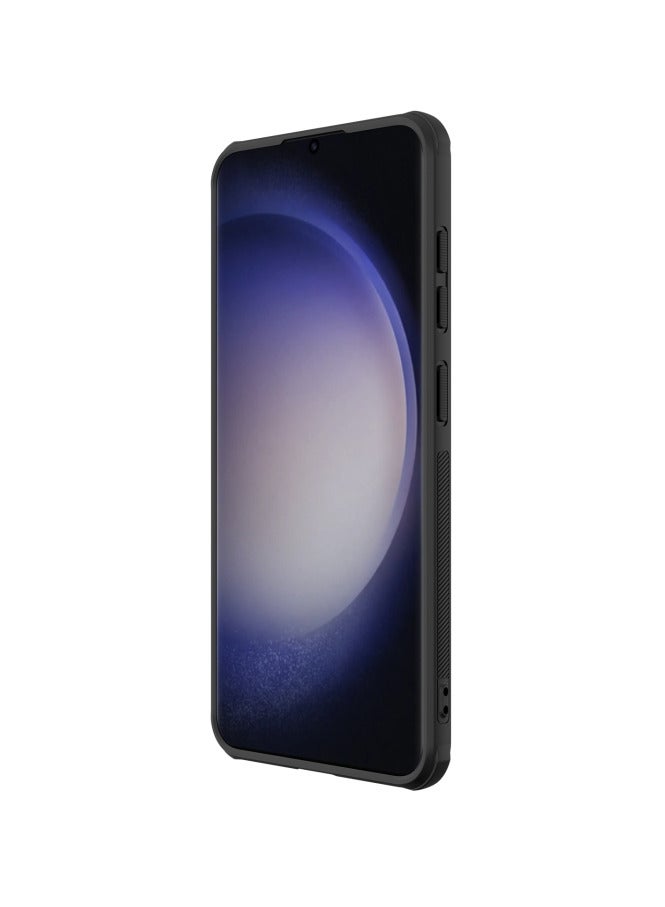 Nillkin Super Frosted Shield Pro Magnetic Series Cover Case Designed For Samsung Galaxy S24 - Black - Image 3